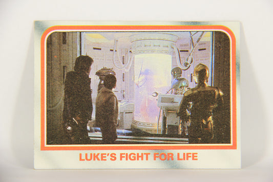 Star Wars Empire Strikes Back 1980 Card #26 Luke's Fight For Life ENG L014824