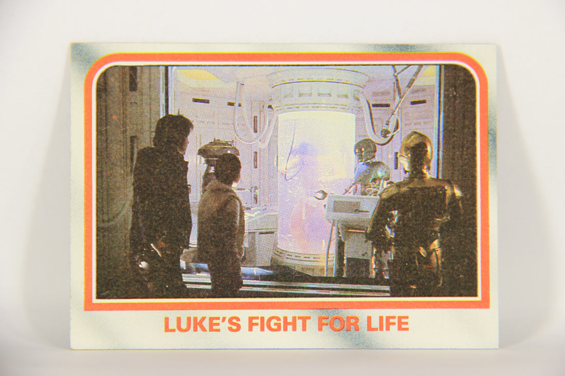 Star Wars Empire Strikes Back 1980 Card #26 Luke's Fight For Life ENG L014824