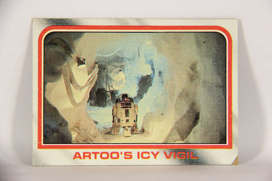 Star Wars Empire Strikes Back 1980 Card #29 Artoo's Icy Vigil ENG L014826