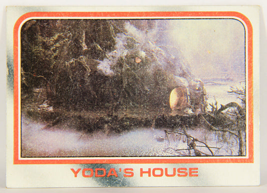 Star Wars Empire Strikes Back 1980 Trading Card #61 Yoda's House ENG L014837