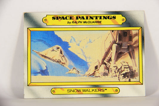 Star Wars Empire Strikes Back 1980 Trading Card #120 Snow Walkers ENG L014851