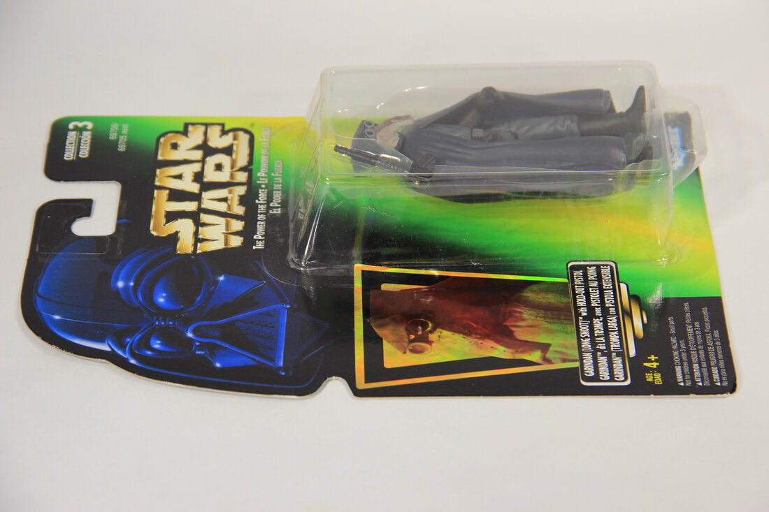 Star Wars Garindan Long Snoot 1997 POTF Figure Trilingual Holofoil Card Collection 3 L014868