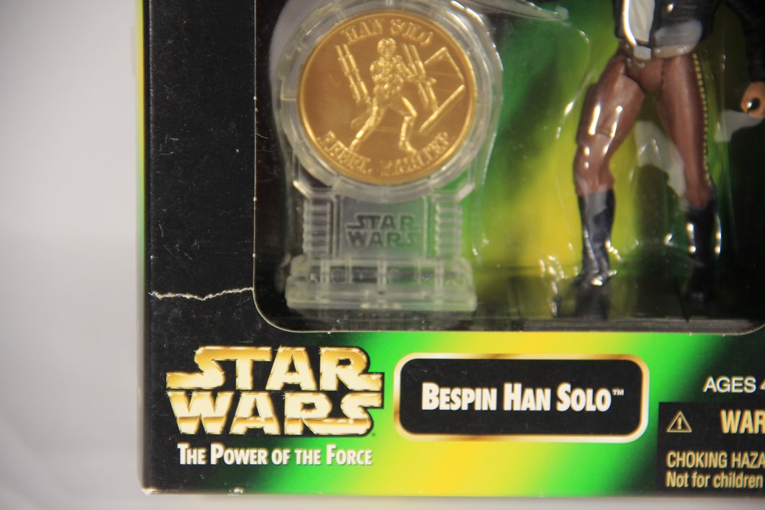 Star Wars Bespin Han Solo 1997 POTF Action Figure Special Limited Edition With Coin ENG MISB L014873