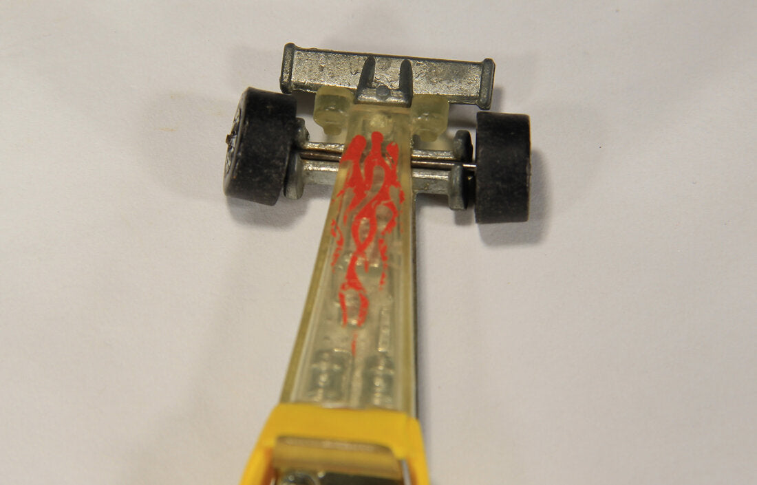 Hot Wheels 1976 Odd Rod Yellow Dragster Good Condition L014875