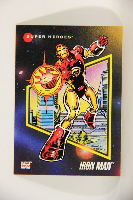 1992 Marvel Universe Series 3 Trading Card #62 Iron Man ENG L014891