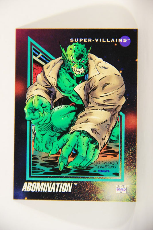 1992 Marvel Universe Series 3 Trading Card #101 Abomination ENG L014897