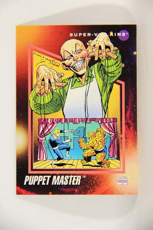 1992 Marvel Universe Series 3 Trading Card #107 Puppet Master ENG L014901