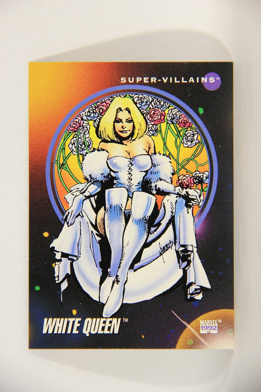 1992 Marvel Universe Series 3 Trading Card #123 White Queen ENG L014904