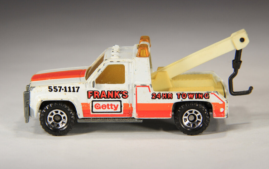 Matchbox Vintage 1987 GMC Wrecker #21 USA Tow Truck L014990