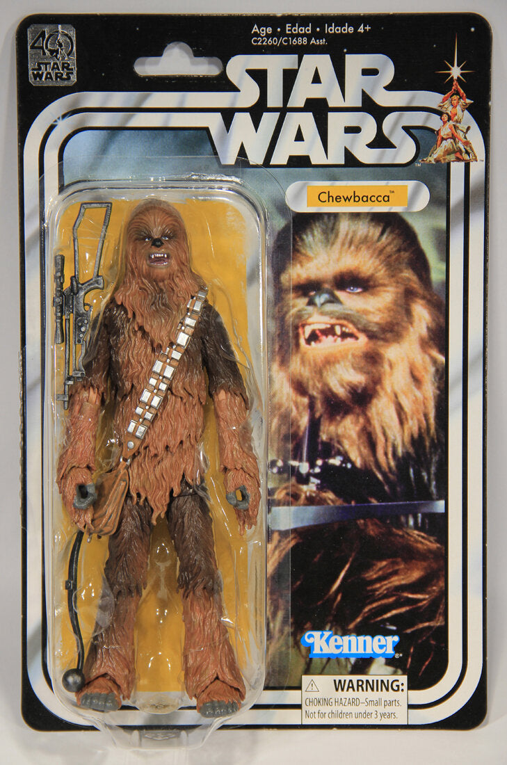 Star Wars Chewbacca Black Series 40th Anniversary 6 Inch MOC Faulty L015031