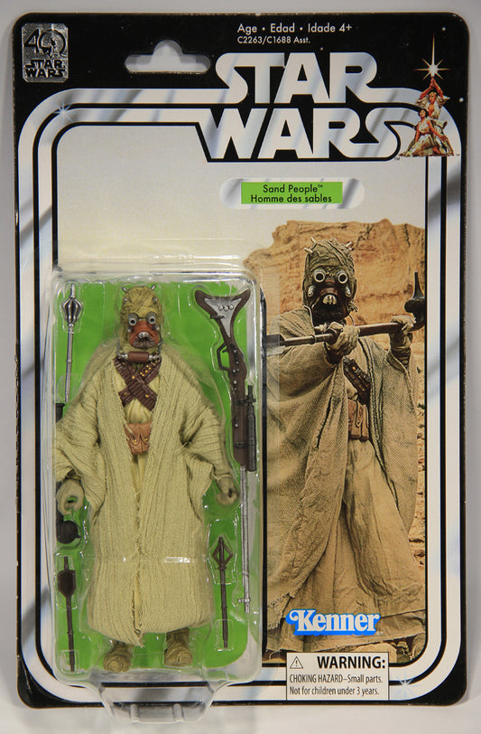 Star Wars Black Series Sand People 40th Anniversary 6 Inch Tusken Raider MOC L015033