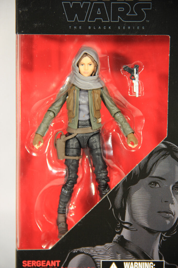 Star Wars Sergeant Jyn Erso Jedha #22 The Black Series 6 Inch Figure MISB L015086