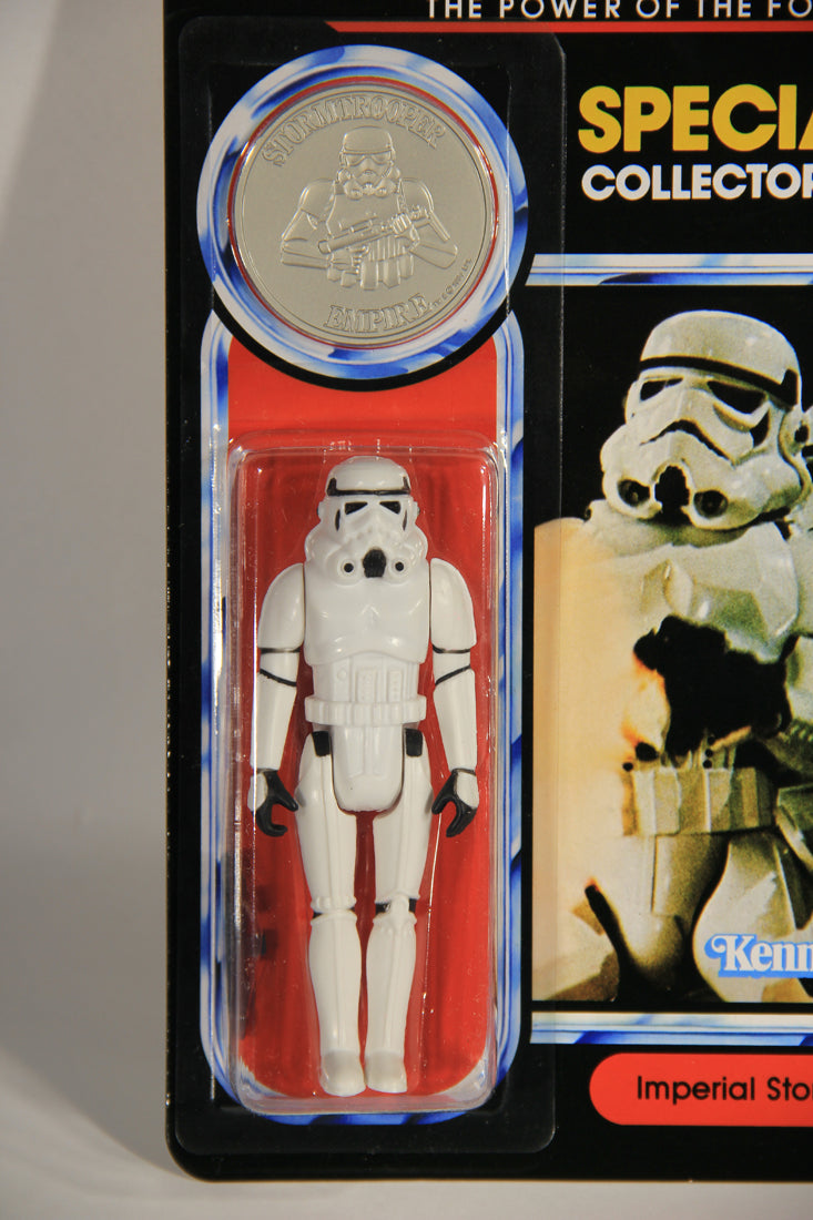 Star Wars Imperial Stormtrooper POTF Coin SLC Factory Custom Figure And Card L015107