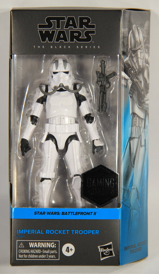 Star Wars Imperial Rocket Trooper #01 Battlefront II Black Series Galaxy 6 Inch Figure MISB L015109