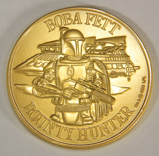 Star Wars Coin Droids Boba Fett CUSTOM Replacement Top Quality Repro L015113