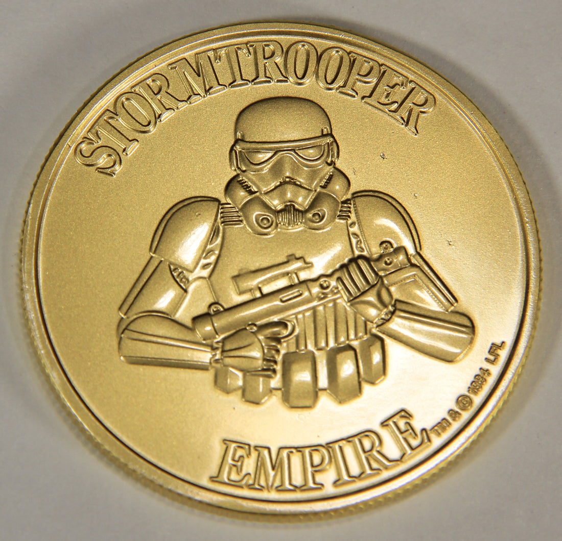 Star Wars Coin Droids Stormtrooper CUSTOM Replacement Top Quality Repro L015115