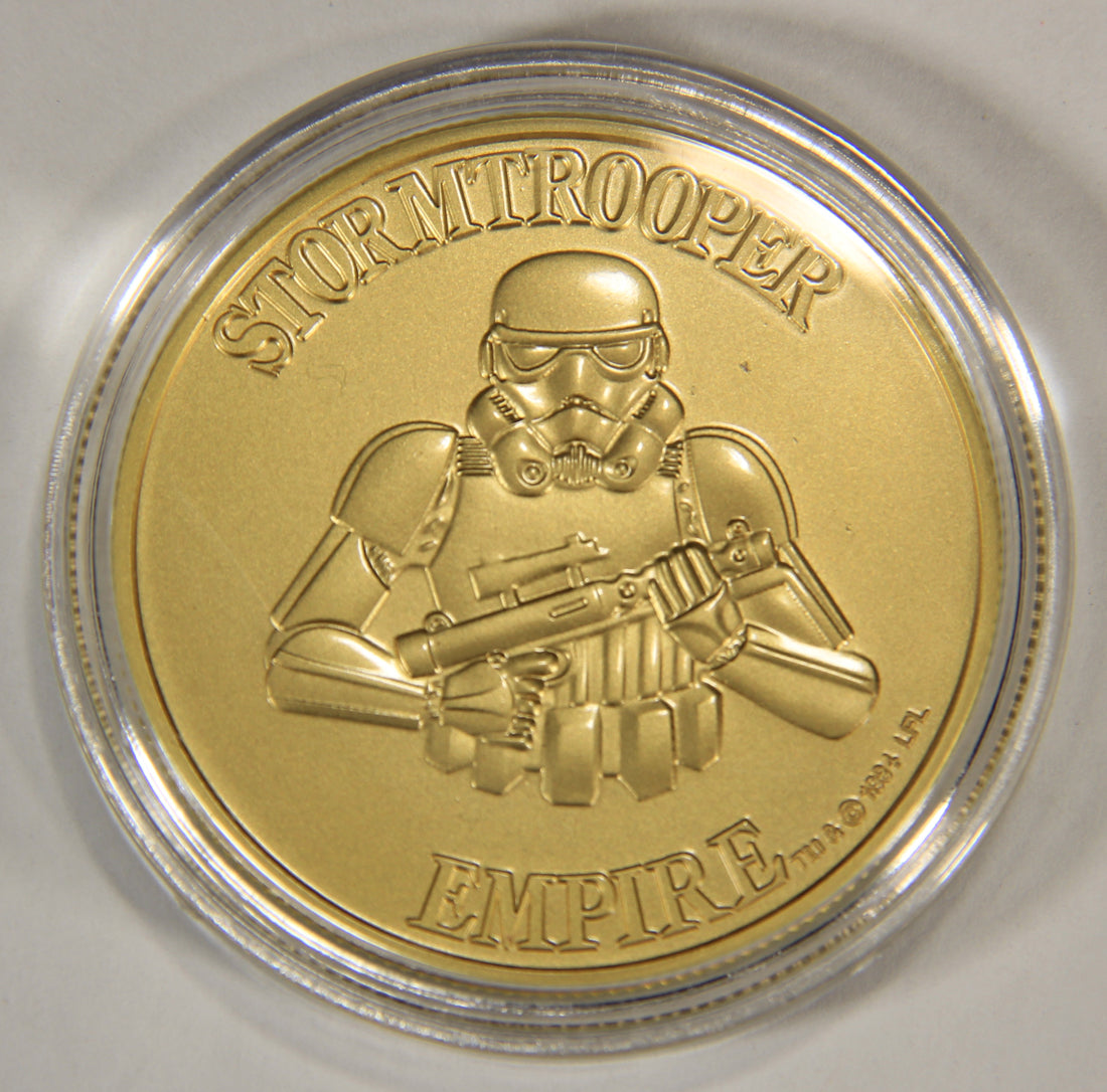 Star Wars Coin Droids Stormtrooper CUSTOM Replacement Top Quality Repro L015115