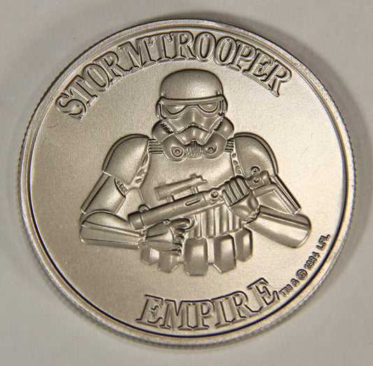 Star Wars Coin POTF Stormtrooper CUSTOM Replacement Top Quality Repro L015116