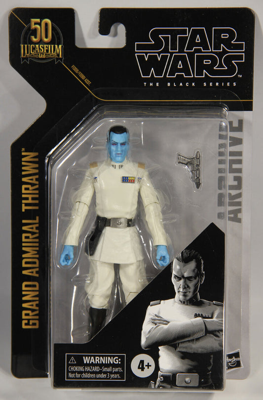 Star Wars Grand Admiral Thrawn Black Series Archive 6 Inch 50th Anniversary Lucasfilm MOC L015137