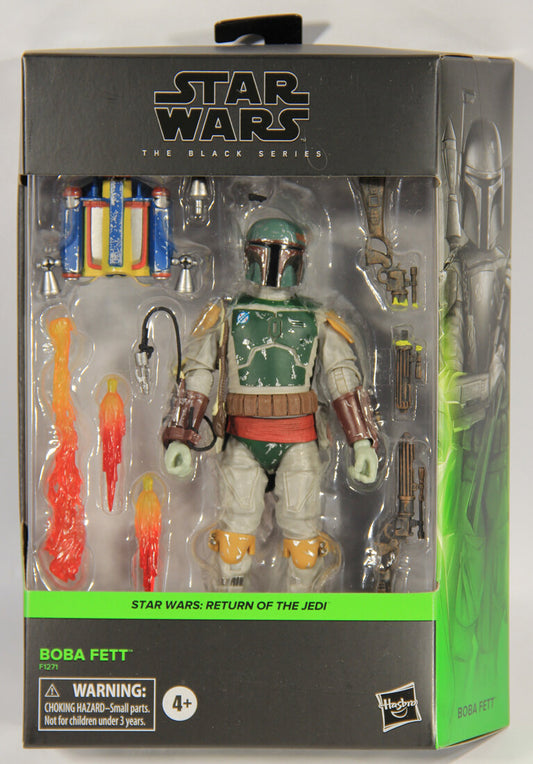 Star Wars Boba Fett Deluxe #06 Black Series Galaxy Return Of The Jedi 6 Inch Figure L015140