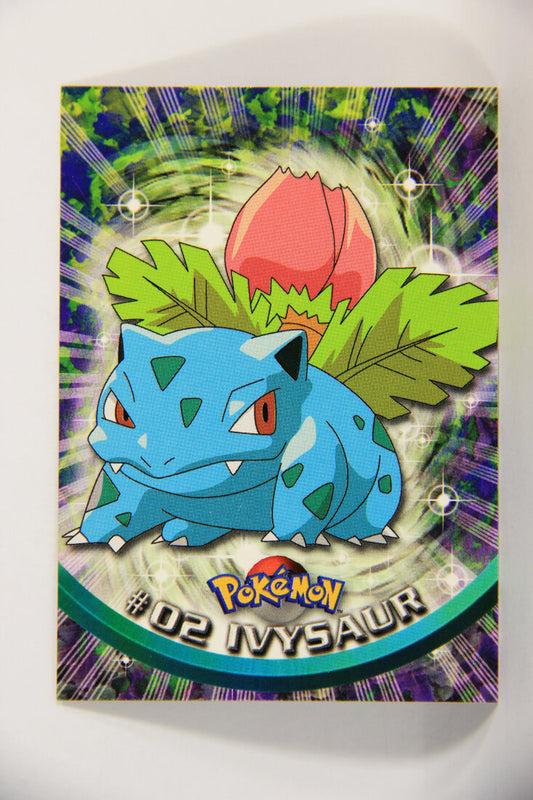 Pokemon Card Ivysaur #2 TV Animation Blue Logo 1st Print ENG L015170