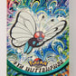 Pokémon Card Butterfree #12 TV Animation Blue Logo 1st Print ENG L015178