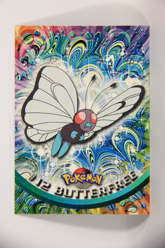 Pokemon Card Butterfree #12 TV Animation Blue Logo 1st Print ENG L015178