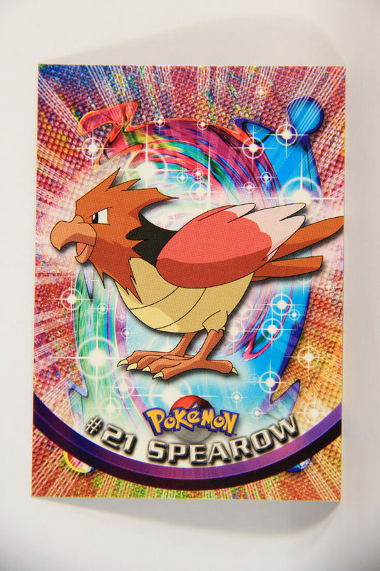 Pokémon Card Spearow #21 TV Animation Blue Logo 1st Print ENG L015186