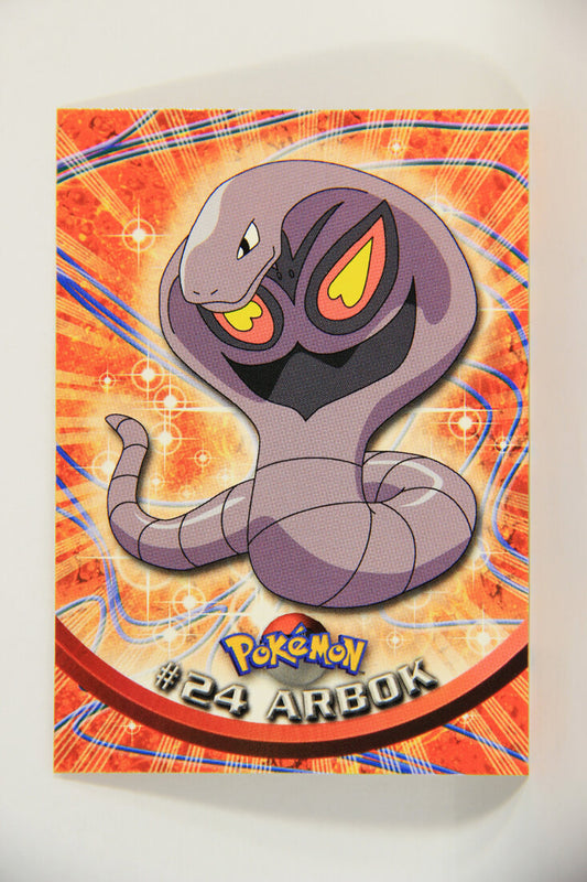 Pokémon Card Arbok #24 TV Animation Blue Logo 1st Print ENG L015189