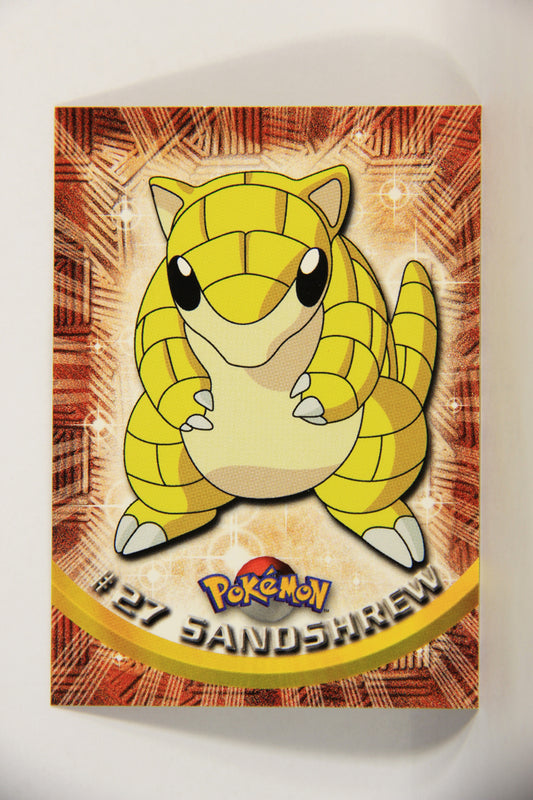 Pokémon Card Sandshrew #27 TV Animation Blue Logo 1st Print ENG L015191