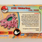 Pokémon Card Nidorino #33 TV Animation Blue Logo 1st Print ENG L015196