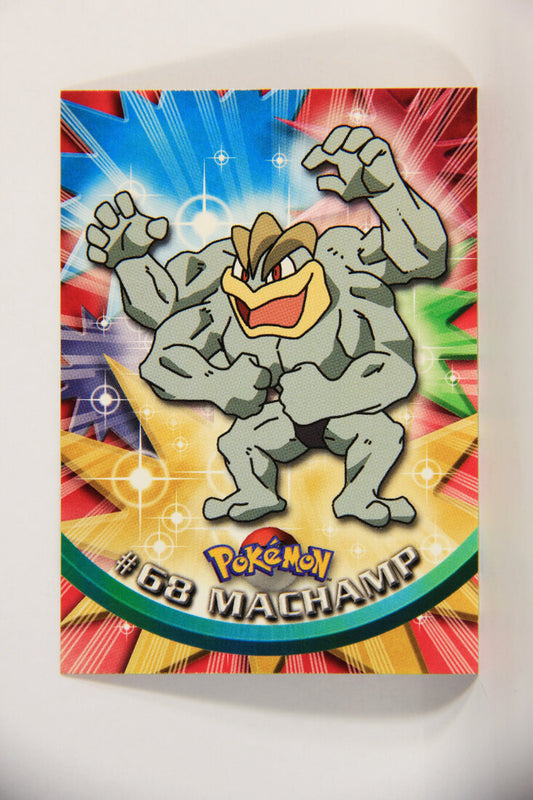 Pokémon Card Machamp #68 TV Animation Blue Logo 1st Print ENG L015229