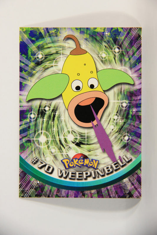 Pokémon Card Weepinbell #70 TV Animation Blue Logo 1st Print ENG L015231