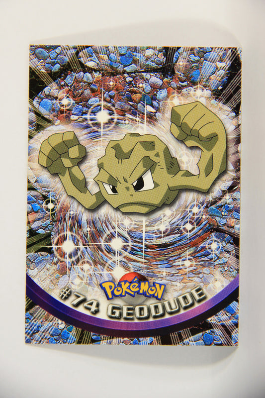 Pokémon Card Geodude #74 TV Animation Blue Logo 1st Print ENG L015235