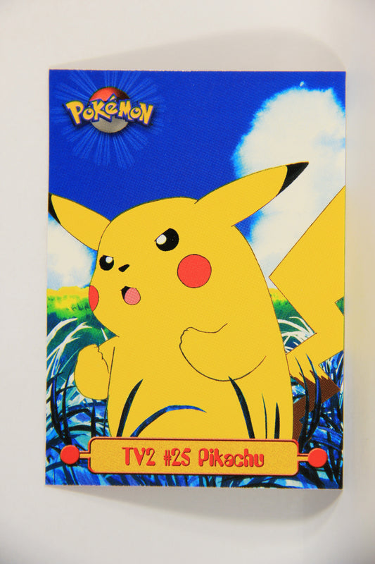 Pokémon Card TV Animation #TV2 Pikachu Blue Logo 1st Print ENG L015239
