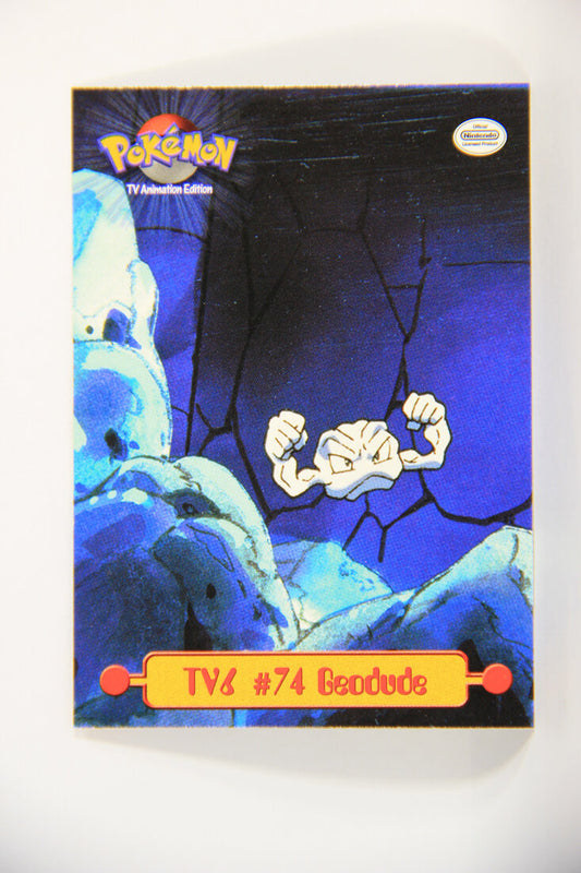 Pokémon Card TV Animation #TV6 Geodude Blue Logo 1st Print Puzzle ENG L015242