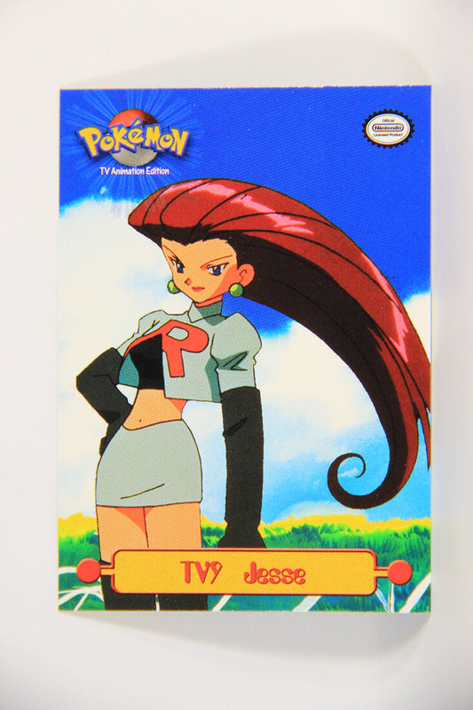 Pokémon Card TV Animation #TV9 Jesse Blue Logo 1st Print Puzzle ENG L015245