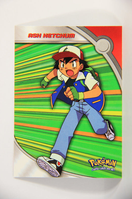 Pokémon Card TV Animation #HV1 Ash Ketchum Blue Logo 1st Print ENG L015268
