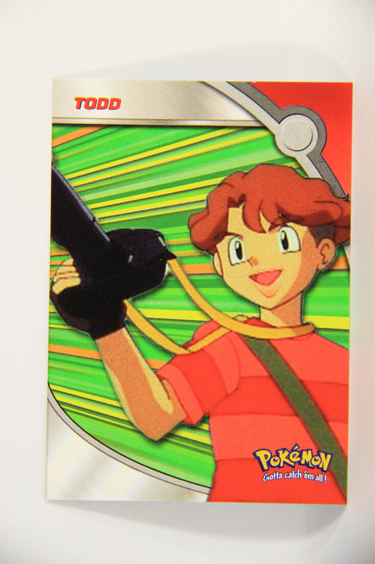 Pokémon Card TV Animation #HV3 Todd The Photographer Blue Logo 1st Print ENG L015270