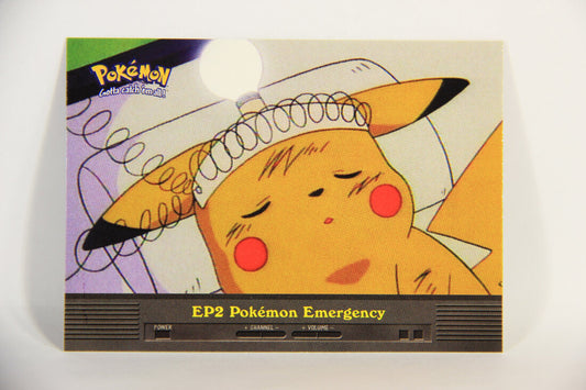 Pokémon Card TV Animation #EP2 Pokemon Emergency Blue Logo 1st Print ENG L015274