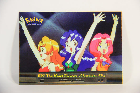 Pokémon Card TV Animation #EP7 The Water Flowers Of Cerulean City Blue Logo 1st Print ENG L015279