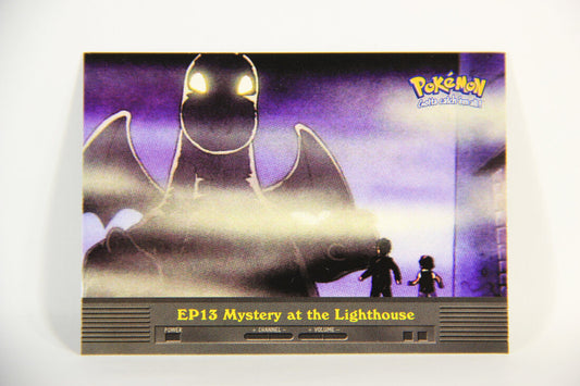 Pokémon Card TV Animation #EP13 Mystery At The Lighthouse Blue Logo 1st Print ENG L015285