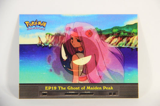 Pokémon Card TV Animation #EP19 The Ghost Of Maiden Peak Blue Logo 1st Print ENG L015291