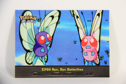 Pokémon Card TV Animation #EP20 Bye Bye Butterfree Blue Logo 1st Print ENG L015292