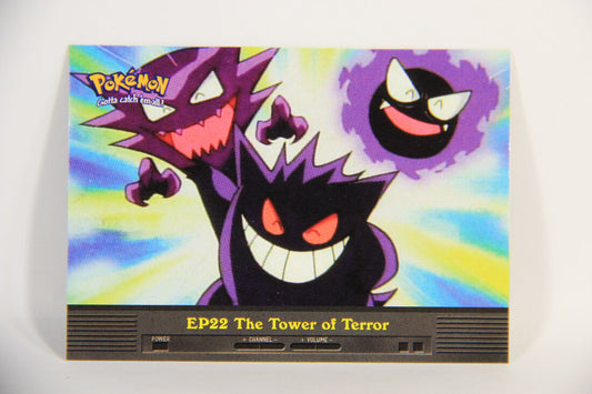 Pokémon Card TV Animation #EP22 The Tower Of Terror Blue Logo 1st Print ENG L015294