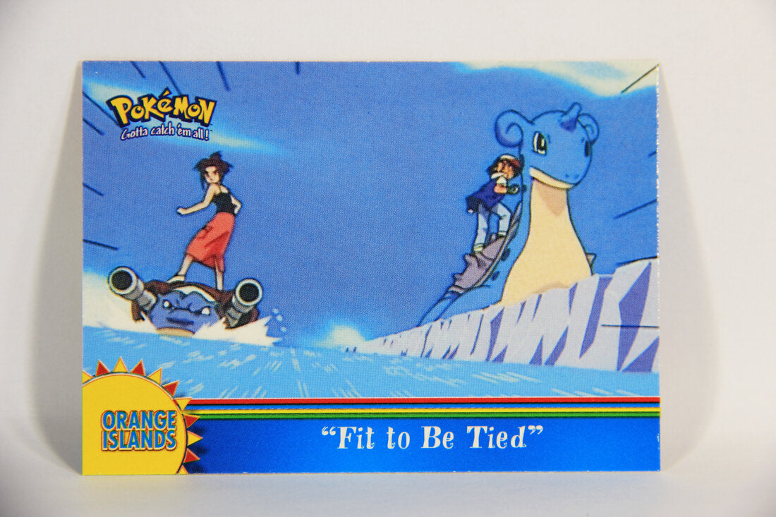 Pokémon Card TV Animation #OR2 Fit To Be Tied Blue Logo 1st Print ENG L015302