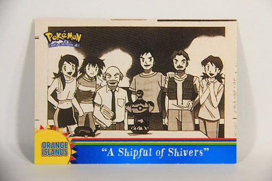 Pokémon Card TV Animation #OR12 A Shipful Of Shivers Blue Logo 1st Print ENG L015303