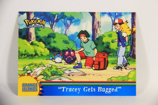 Pokémon Card TV Animation #OR14 Tracey Gets Bugged Blue Logo 1st Print ENG L015304