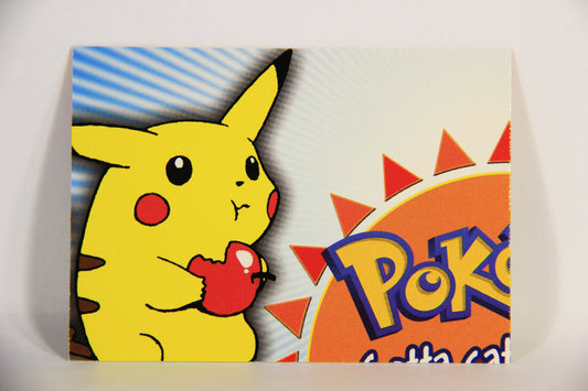 Pokémon Card TV Animation #P01 Of 06 Pikachu And Jesse Blue Logo 1st Print Puzzle ENG L015305