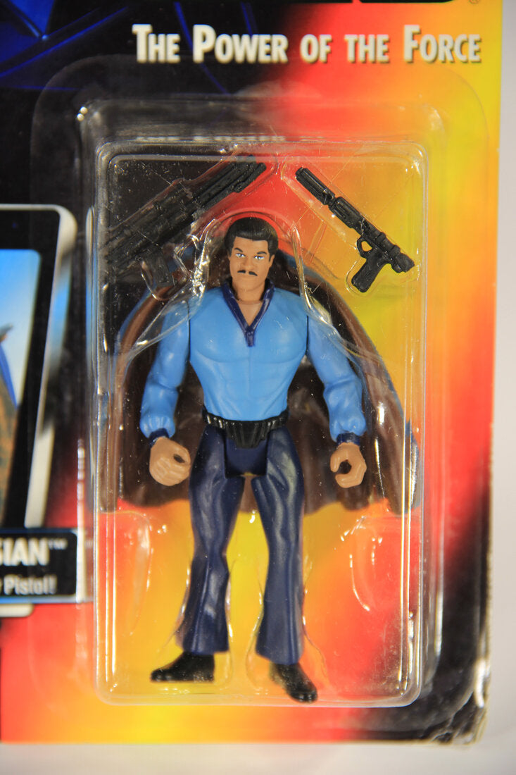 Star Wars Lando Calrissian 1995 POTF Action Figure ENG Red Card MOC L015323